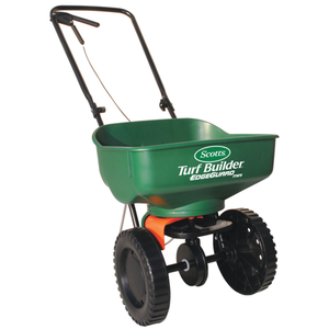 lot 37684 image: Scotts 76121 Turf Builder EdgeGuard Mini Broadcast Spreader