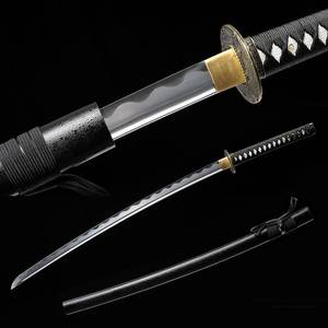 lot 37699 image: Katana Japanese Samurai Sword Traditional Hand Forged Full Tang Blade Sharpened