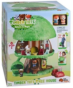 lot 40607 image: Fat Brain Toys Timber Tots Tree House Classic & Retro Toys for Ages 2 to 4