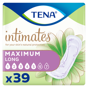 lot 40714 image: TENA Heavy Long Incontinence Pad - 39 Ct