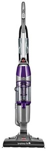 lot 40734 image: Bissell Symphony Pet Steam Mop and Steam Vacuum Cleaner for Hardwood and Tile Floors, with Microfiber Mop Pads, 1543A,Purple