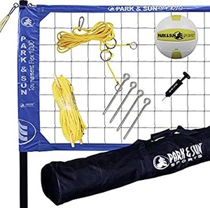 lot 50636 image: Park & Sun Sports Tournament Flex 1000 Portable Outdoor Volleyball Net System