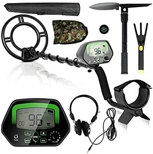 lot 50682 image: Metal Detector Kit for Adults, Metal Finder Treasures Seeking Tool High Accuracy Waterproof