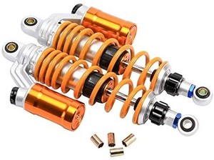 lot 50685 image: Adjustable Shock Absorbers Suspension Spring For Motorcycle ATV Quad see pictures