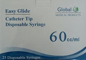 lot 50715 image: 60cc 2oz Lot Of 29 Catheter Tip Easy Glide Syringe Only No Needle 24 Syringes