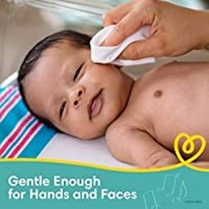 lot 50776 image: Pampers Sensitive Water Based Baby Wipes 2X Refill Packs