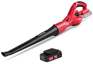 lot 50796 image: AVID POWER Cordless Leaf Blower, 20V MAX Lithium Cordless Sweeper with 130 MPH Output, 2.0 Ah Battery & Charger Included, ACVB220