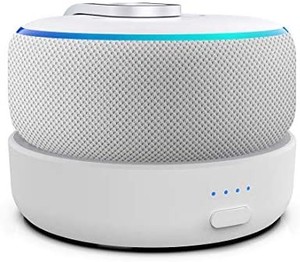 lot 50800 image: GGMM D3 Echo dot Battery Base, Amazon Echo Dot 3rd Gen Accessories, Alexa Echo Dot Charger(Power Cord and Echo Dot 3rd Generation is Not Included