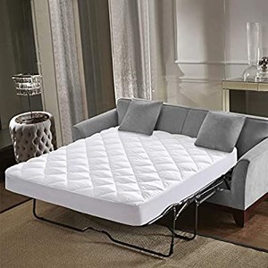 lot 50806 image: Mattress Pad, Breathable, Quilted Mattress Topper190x 200 cm