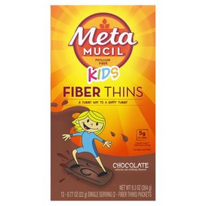 lot 37756 image: KIDS CHOCOLATE PSYLLIUM FIBER THINS, CHOCOLATE