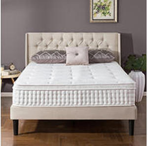 lot 37773 image: Night Therapy iCoil 12 Inch Euro box Top Spring Queen Mattress