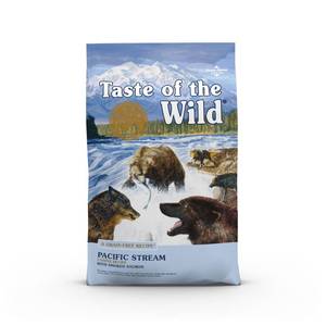 lot 37787 image: Taste of the Wild Grain-Free Smoked Salmon Pacific Stream Dry Dog Food, 14 lb Exp date Dec 16 2020