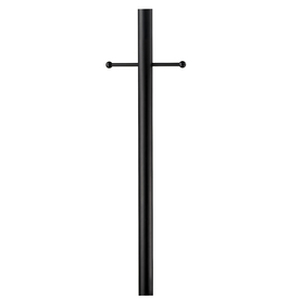 lot 22421 image: Portfolio Black 80-in Post Light Pole