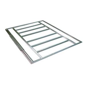 lot 22432 image: Euro - Lite Pent Window Shed Floor Frame Kit, 6X4, 8X4, 10X4 - Arrow Storage Products, Grey