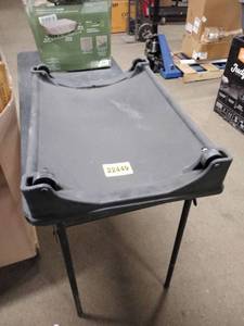 lot 22449 image: black plastic barrel roller