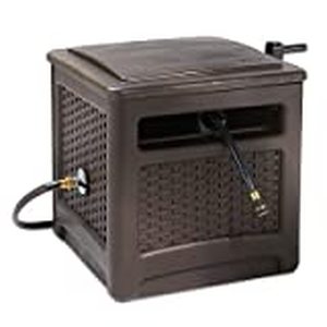 lot 22463 image: Suncast Plastic 225-ft Hideaway Hose Reel
