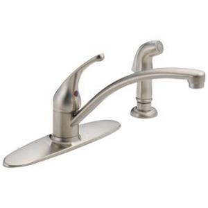 lot 22546 image: DELTA FAUCET CO 10901LF-SS Stainless Steel 1Hand Kitchen Faucet