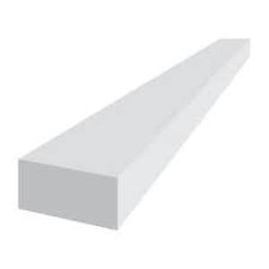 lot 22439 image: white exterior trim boards 5pcs 8ft