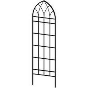 lot 22441 image: style selections trellis black metal