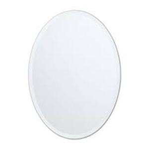lot 22462 image: better bevel oval mirror 20 inch