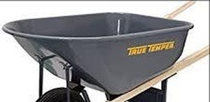 lot 22475 image: true temper wheel barrel tub only metal