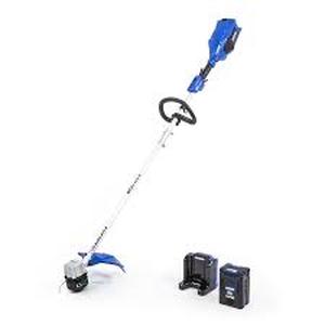 lot 22500 image: Kobalt 80v Max Cordless String Trimmer Kit has battery and charger