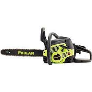lot 22505 image: poulan chainsaw pl3314 used gas