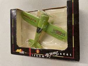 lot 58 image: Wrigleys Model R 1929 Travel Air Model Plane