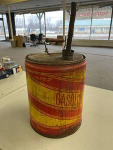 lot 60 image: 5 Gallon Gasoline Can