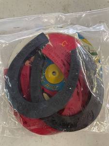 lot 67 image: Roy Rogers Tin & Rubber Horseshoe Game