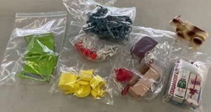 lot 87 image: Misc LOT Plastic Figurines & Food