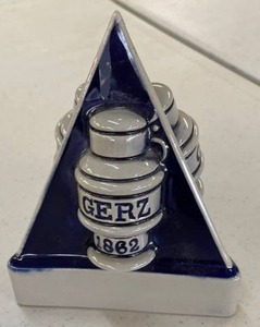 lot 106 image: Gerz 1862 Ceramic Advertisement