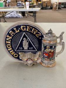 lot 107 image: Original Gerz Stein Advertisement