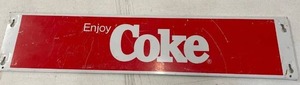 lot 117 image: Enjoy Coke Beverage Display Sign