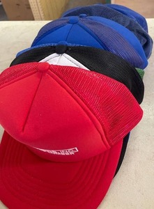 lot 140 image: (8) Vintage Trucker Hats, Wood Worker, Custom Cabinets, Lumber