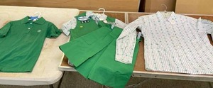 lot 148 image: Vintage Girl Scout T Shirt, Skirt, 85 Blouse Junior, Long Sleeve Blouse & Vest