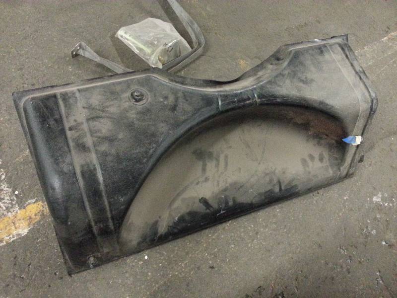 lot 1461 image: 1949 thru 1954 Chevrolet sedan delivery or station wagon gas tank with brackets and a new 6 volt sending unit.