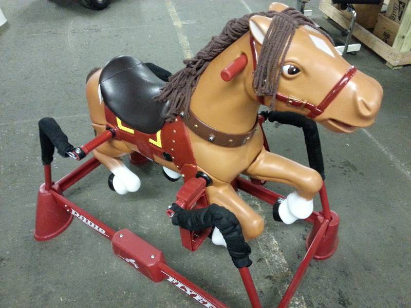 lot 1430 image: It looks like new and again looks like a lot of fun.  Made by Radio Flyer