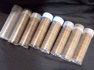 lot 3953 image: Lincoln Coins (8 rolls)