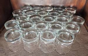 lot 3019 image: Lot of 24 Short Bar Glasses