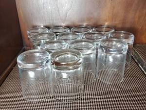 lot 3028 image: Lot of 13 Small Liquor Bar Glasses