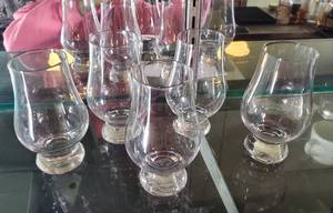 lot 3032 image: Lot of 5 Cognac Bar Glasses
