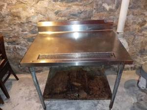 lot 1062 image: Stainless Steel Prep Table