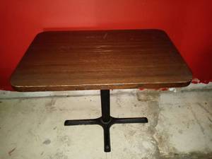 lot 1069 image: Medium Sized Bar&Grill Dining Table In Great Shape