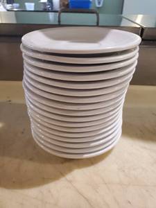 lot 2532 image: 17 iti White Cup Saucer Plates