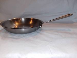 lot 2568 image: All-Clad 10 Inch Stainless Steel Skillet