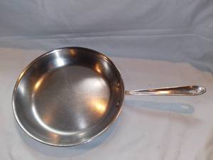 lot 2578 image: All-Clad 12 Inch Stainless Steel Skillet