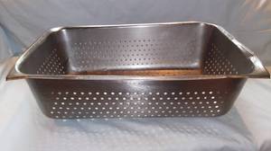 lot 2669 image: Stainless Steel 21Inch SteamDrain Drop Pan