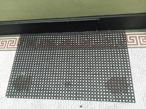 lot 2815 image: Thick Black Rubber Kitchen Mat