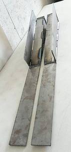 lot 3219 image: Heavy Duty Metal Ramps () - 45 Long